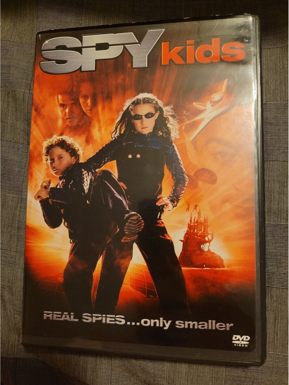 Spy Kids (DVD, 2001) Antonio Banderas Carla Gugino Family Adventure